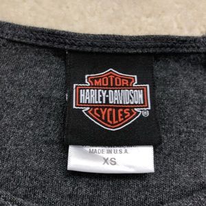Harley-Davidson Tops - vintage Harley-Davidson rhinestone baby tee shirt Harley-Davidson Tops - vintage Harley-Davidson rhinestone baby tee shirt